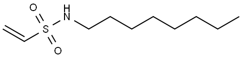 N-OCTYLETHENESULFONAMIDE 结构式