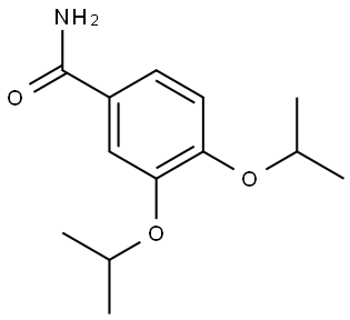 Benzamide, 3,4-bis(1-methylethoxy)- Struktur