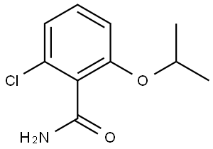 2-Chloro-6-(1-methylethoxy)benzamide Structure