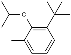 1-(tert-butyl)-3-iodo-2-isopropoxybenzene Structure