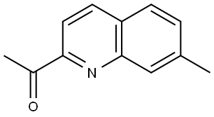 1-(7-methylquinolin-2-yl)ethan-1-one 结构式