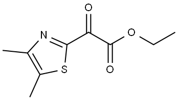 1379358-01-6 ethyl 2-(4,5-dimethylthiazol-2-yl)-2-oxoacetate