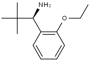 (1R)-1-(2-ETHOXYPHENYL)-2,2-DIMETHYLPROPAN-1-AMINE Structure