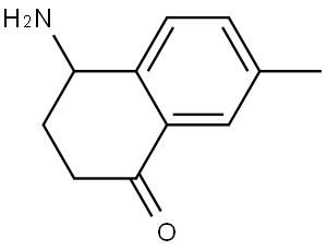 4-Amino-7-methyl-3,4-dihydronaphthalen-1(2H)-one Structure