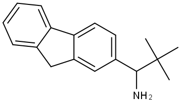 1-(9H-fluoren-2-yl)-2,2-dimethylpropan-1-amine,1391137-96-4,结构式