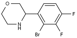 1391251-71-0 3-(2-BROMO-3,4-DIFLUOROPHENYL)MORPHOLINE