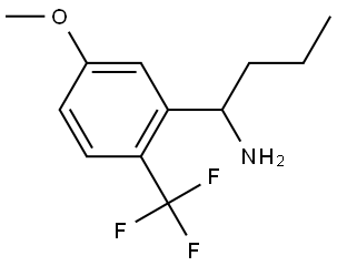 1-[5-METHOXY-2-(TRIFLUOROMETHYL)PHENYL]BUTAN-1-AMINE|