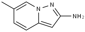 6-Methylpyrazolo[1,5-a]pyridin-2-amine 结构式