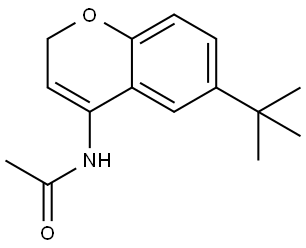 N-(6-(tert-butyl)-2H-chromen-4-yl)acetamide 结构式