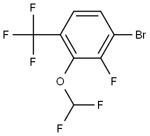 1394130-14-3 1-bromo-3-(difluoromethoxy)-2-fluoro-4-(trifluoromethyl)benzene