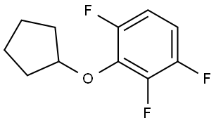 1394936-74-3 2-(Cyclopentyloxy)-1,3,4-trifluorobenzene