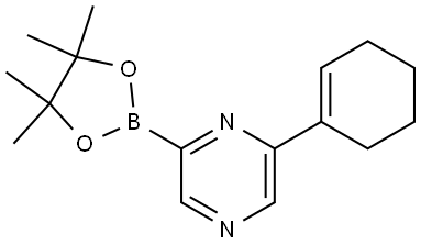 6-(Cyclohexenyl)pyrazine-2-boronic acid pinacol ester|