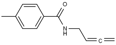 N-(buta-2,3-dien-1-yl)-4-methylbenzamide Structure