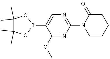 1-[4-Methoxy-5-(4,4,5,5-tetramethyl-1,3,2-dioxaborolan-2-yl)-2-pyrimidinyl]-2... Struktur