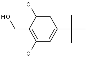 (4-(tert-butyl)-2,6-dichlorophenyl)methanol Structure