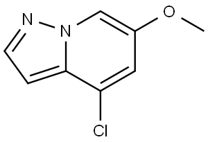 4-Chloro-6-methoxypyrazolo[1,5-a]pyridine Structure