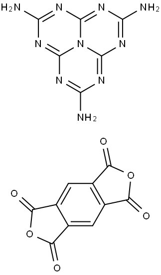PMDA-g-C3N4 COF 结构式
