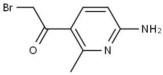 1-(6-Amino-2-methylpyridin-3-yl)-2-bromoethan-1-one|1-(6-氨基-2-甲基吡啶-3-基)-2-溴乙烷-1-酮