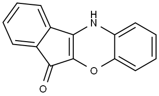 Benz[b]indeno[1,2-e][1,4]oxazin-11(5H)-one,1459189-87-7,结构式