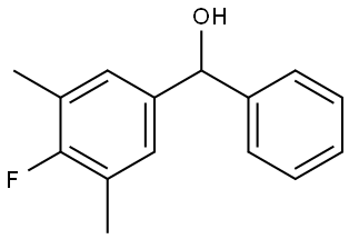 (4-fluoro-3,5-dimethylphenyl)(phenyl)methanol,1477548-34-7,结构式