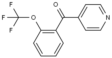 1481063-18-6 pyridin-4-yl(2-(trifluoromethoxy)phenyl)methanone