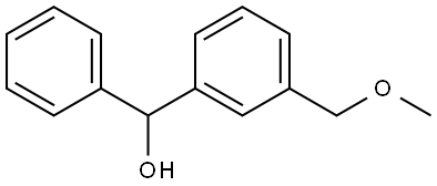 (3-(methoxymethyl)phenyl)(phenyl)methanol Structure