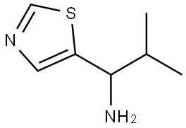 2-METHYL-1-(1,3-THIAZOL-5-YL)PROPAN-1-AMINE Structure