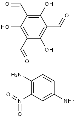 TpPa-(NO2) COF 结构式