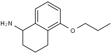 5-PROPOXY-1,2,3,4-TETRAHYDRONAPHTHALEN-1-AMINE,1493128-27-0,结构式