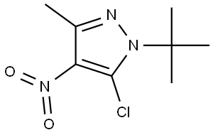1496417-54-9 1-(tert-butyl)-5-chloro-3-methyl-4-nitro-1H-pyrazole