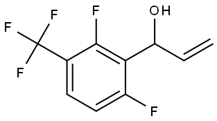 1-(2,6-difluoro-3-(trifluoromethyl)phenyl)prop-2-en-1-ol,149946-99-6,结构式