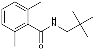 N-(2,2-Dimethylpropyl)-2,6-dimethylbenzamide Structure