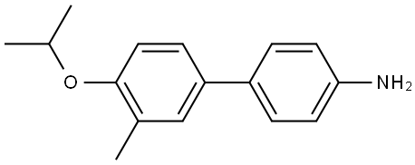 3'-Methyl-4'-(1-methylethoxy)[1,1'-biphenyl]-4-amine Structure