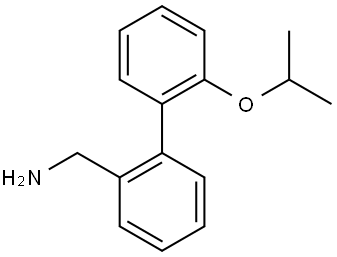 2'-(1-Methylethoxy)[1,1'-biphenyl]-2-methanamine 结构式