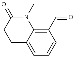 1-甲基-2-氧代-1,2,3,4-四氢喹啉-8-甲醛, 1512224-24-6, 结构式