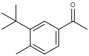 1-[3-(1,1-Dimethylethyl)-4-methylphenyl]ethanone,1515390-55-2,结构式