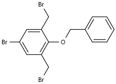 2-(benzyloxy)-5-bromo-1,3-bis(bromomethyl)benzene|