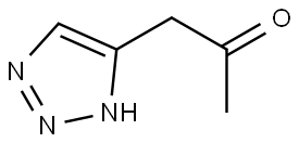 2-Propanone, 1-(1H-1,2,3-triazol-5-yl)- Structure