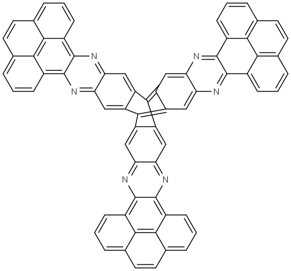 11,24[2′,3′]-endo-(Phenanthro[4,5-abc]phenazino)diphenanthro[4,5-abc:4′,5′-a'b'c′]benzo[1,2-i:4,5-i′]diphenazine Structure