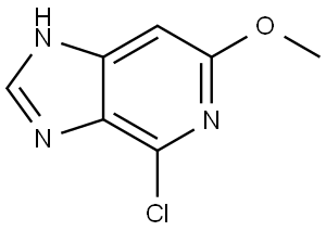 3H-Imidazo[4,5-c]pyridine, 4-chloro-6-methoxy- Struktur