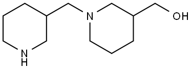 (1-(piperidin-3-ylmethyl)piperidin-3-yl)methanol 结构式