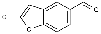 2-chlorobenzofuran-5-carbaldehyde Structure