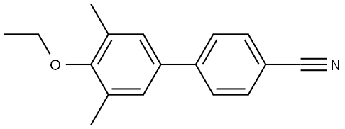 4'-Ethoxy-3',5'-dimethyl[1,1'-biphenyl]-4-carbonitrile Structure