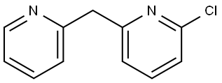 2-Chloro-6-(2-pyridinylmethyl)pyridine,155080-60-7,结构式