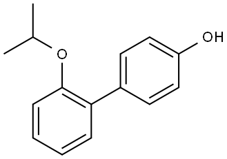 2'-(1-Methylethoxy)[1,1'-biphenyl]-4-ol 结构式