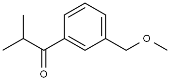 1-(3-(methoxymethyl)phenyl)-2-methylpropan-1-one,1554109-23-7,结构式