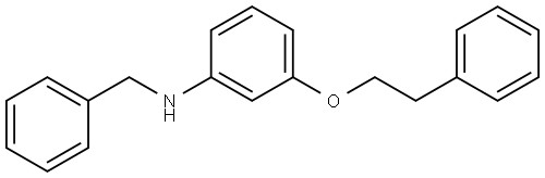 N-[3-(2-Phenylethoxy)phenyl]benzenemethanamine|