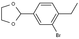 1556555-14-6 2-(3-bromo-4-ethylphenyl)-1,3-dioxolane