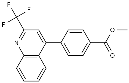 1570075-16-9 methyl 4-(2-(trifluoromethyl)quinolin-4-yl)benzoate