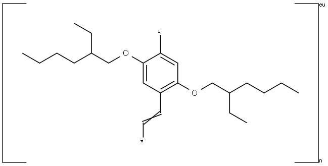 POLY(2-(2'-5'-BIS(2 -ETHYLHEXYLOXY) Structure